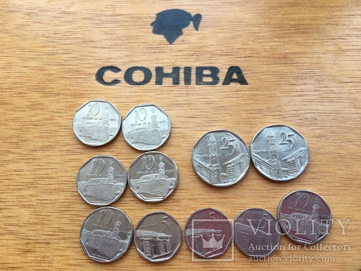 Монеты кубы Песо 18 штук, фото №4
