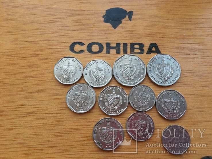 Монеты кубы Песо 18 штук, фото №5