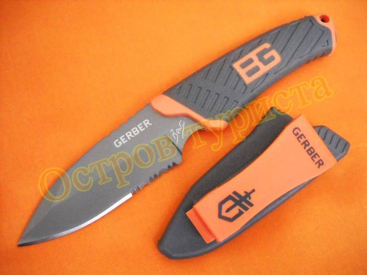 Нож GERBER Bear Grylls Compact Fixed Blade, фото №2