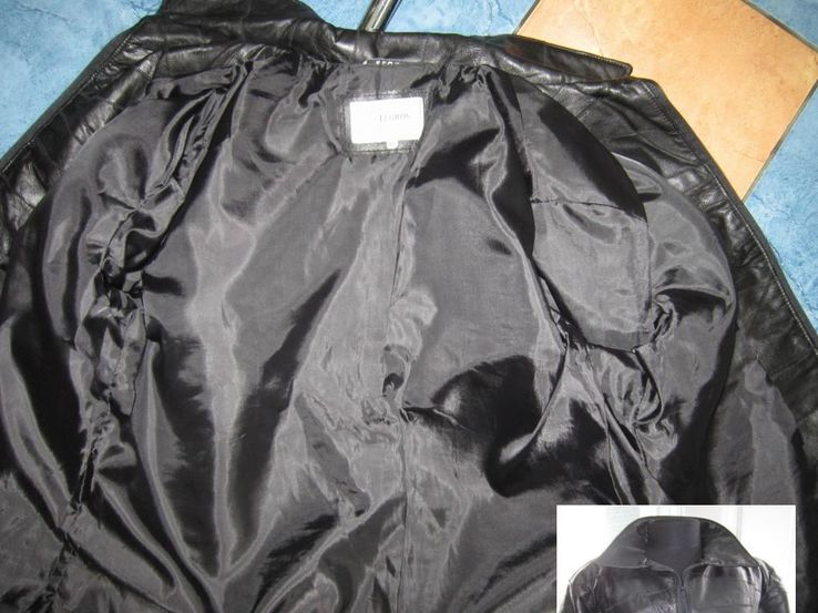 Оригинальная женская кожаная куртка ELGROS. XXL. Лот 97, фото №6