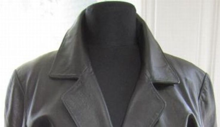 Модная  женская кожаная куртка-пиджак JOY.  Лот 112, numer zdjęcia 9