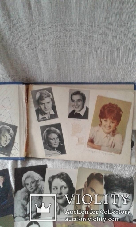 Альбом с фото известных советских артистов 100 шт., фото №3