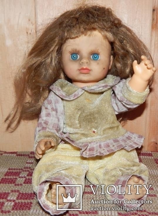Кукла паричковая 27 см, фото №5