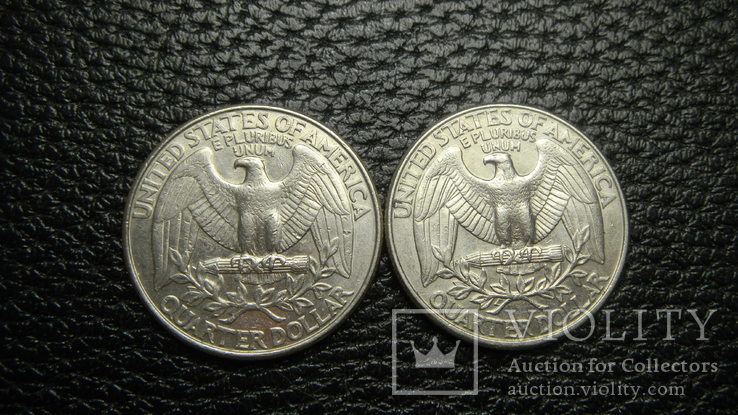 25 центів США 1997 (два різновиди), фото №3