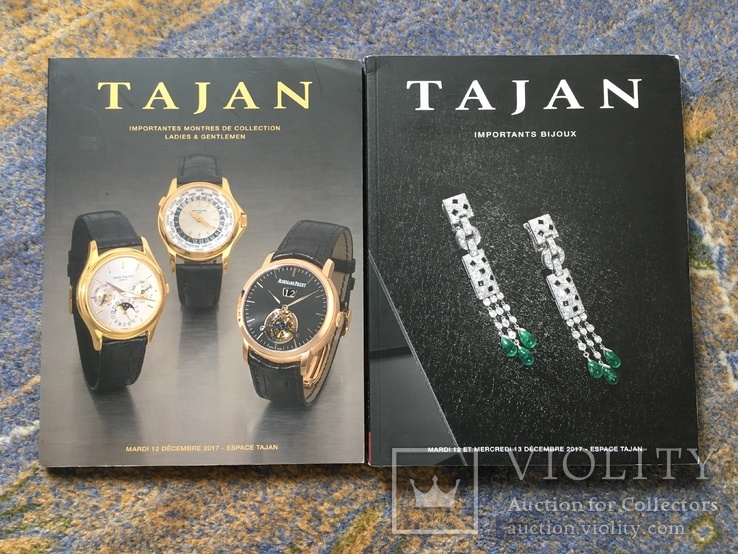 12 Каталогов аукциона "Tajan" Ювелирные изделия, Часы, 2015-2017, фото №6