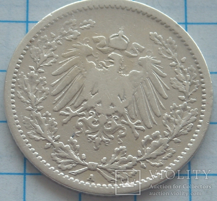 ½ марки, Германия, 1906г.