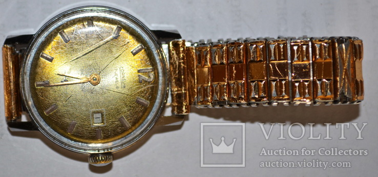 Часы мужские механические "CORNAVIN" 17 камней с браслетом, фото №2