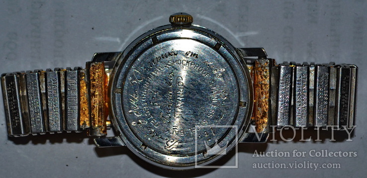 Часы мужские механические "CORNAVIN" 17 камней с браслетом, фото №4