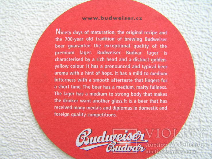 Бирдекель Budweiser, фото №6