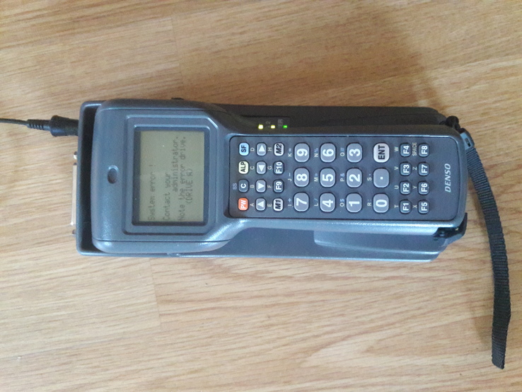 Портативный сканер сбора данных Denso BHT-5079 и зарядный блок Denso CU-5001, photo number 3