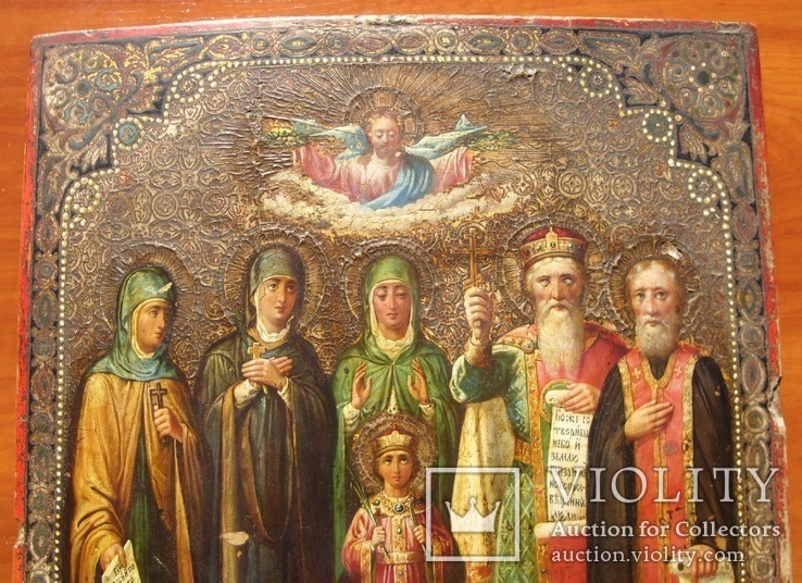 Икона избранных святых., фото №3