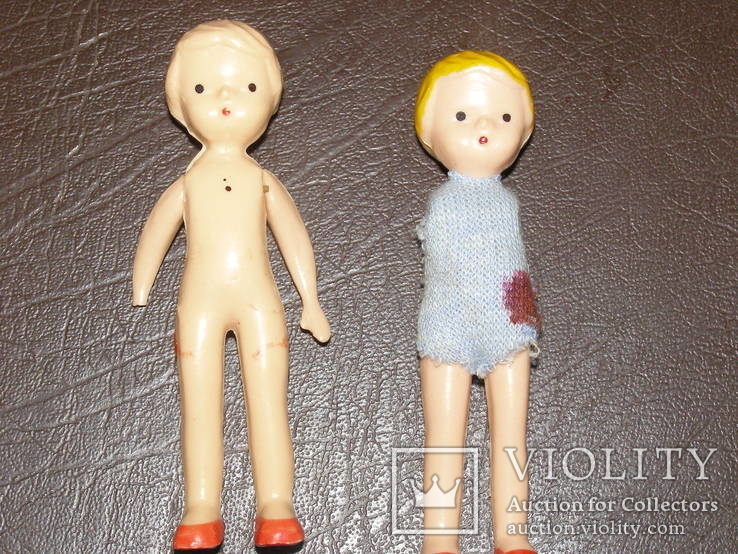 Две куколки ( высота 9 см ), фото №3