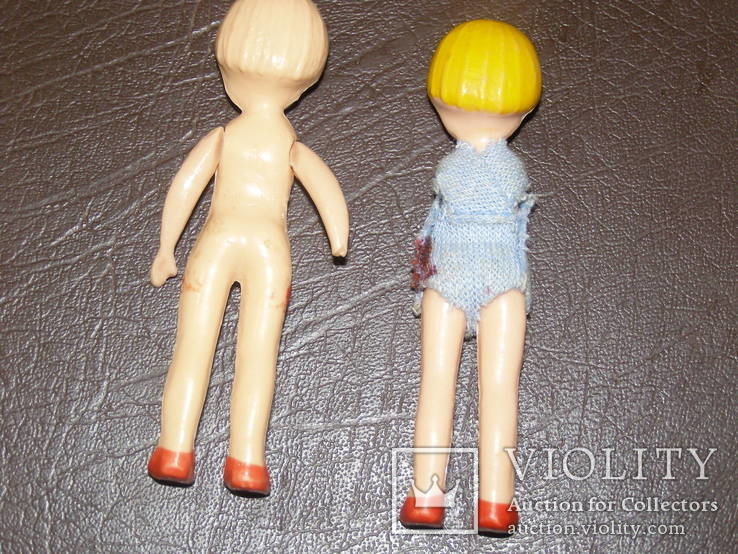 Две куколки ( высота 9 см ), фото №4