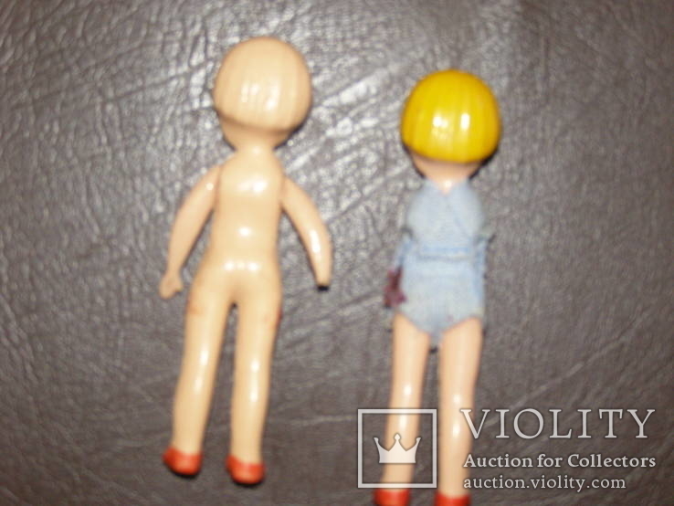 Две куколки ( высота 9 см ), фото №5