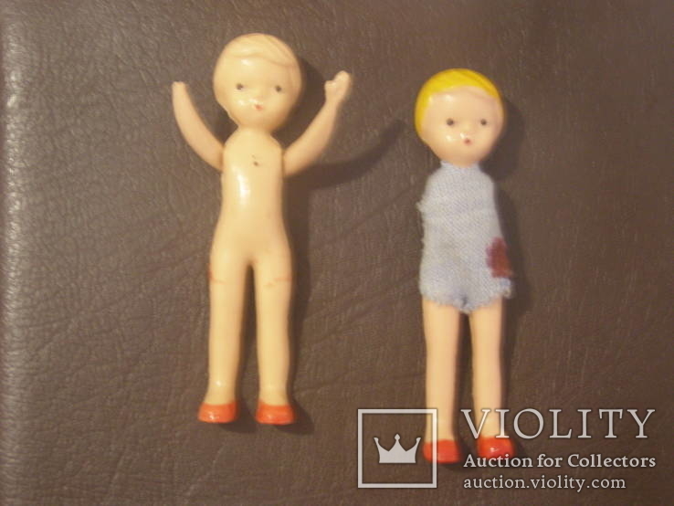 Две куколки ( высота 9 см ), фото №7