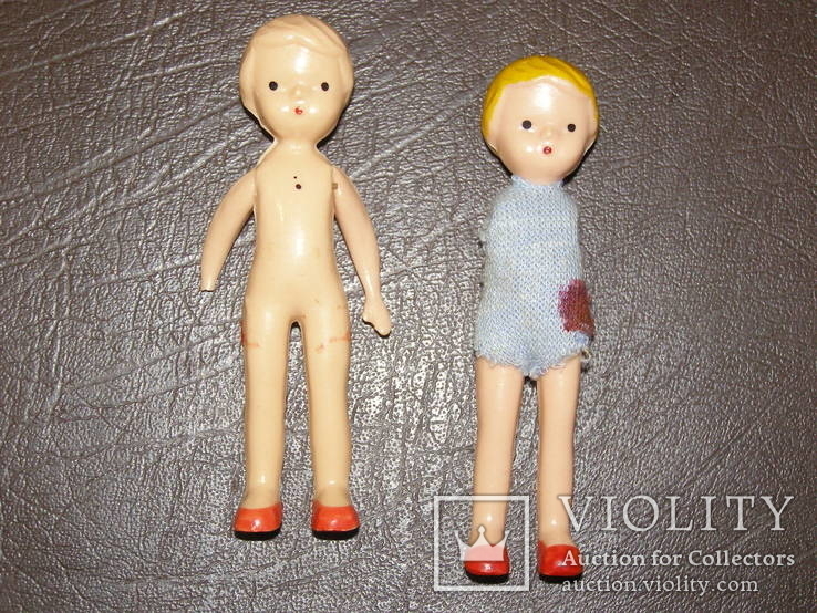 Две куколки ( высота 9 см ), фото №8