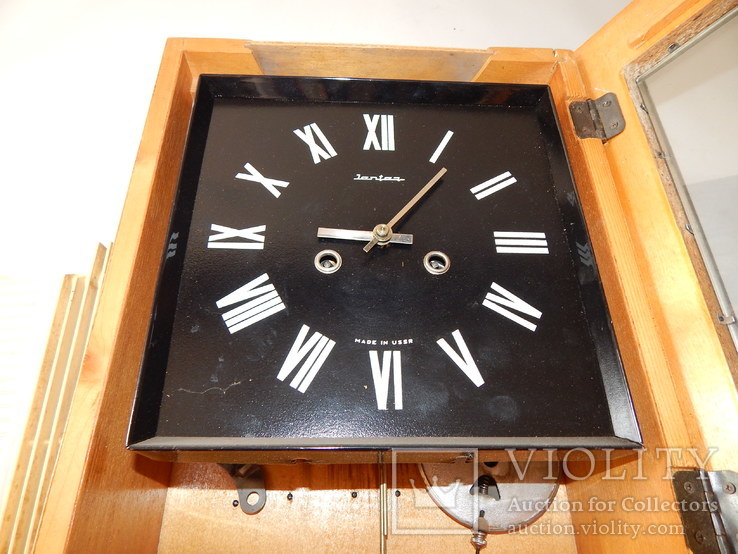Часы настенные с боем янтарь 2703, фото №5