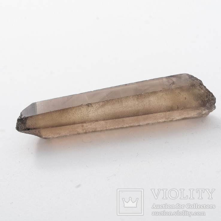 Раухтопаз чистый кристалл 40.67ст 47х11х9мм VS, фото №2