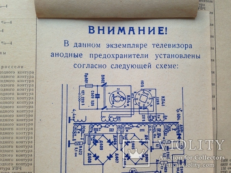 Телевизионный приемник Весна-3. Описание, инструкция, паспорт, схема. 1966г., фото №10