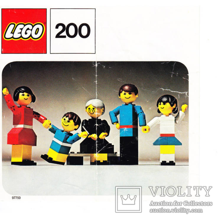 Винтажное Lego Family набор 200 ! / 1974 г., фото №2