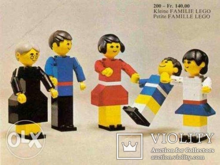 Винтажное Lego Family набор 200 ! / 1974 г., фото №4