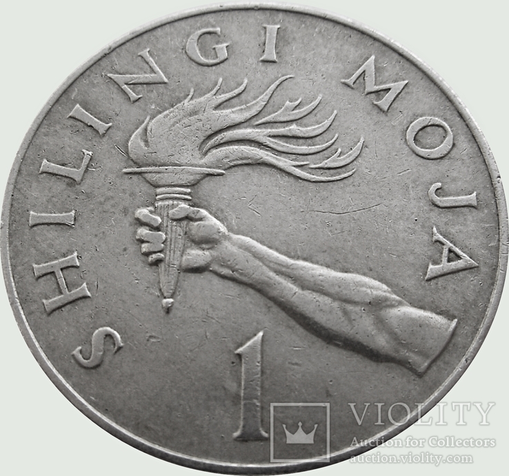 49.Танзания 1 шиллинг, 1966 год, фото №2