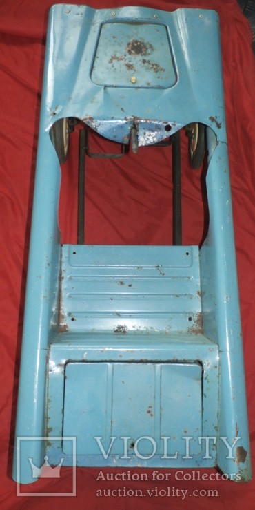 Педальная машина детская автомобиль Нева СССР, фото №4