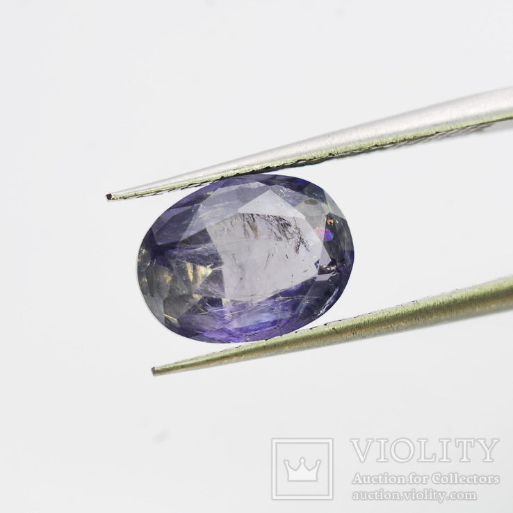 Иолит (кордиерит) 2.76ct 10x7.5x5mm Мадагаскар, фото №2