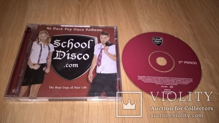 V. A. Fantastic Disco (School Disco) 2001. (1CD).Буклет (2ст) England., photo number 2