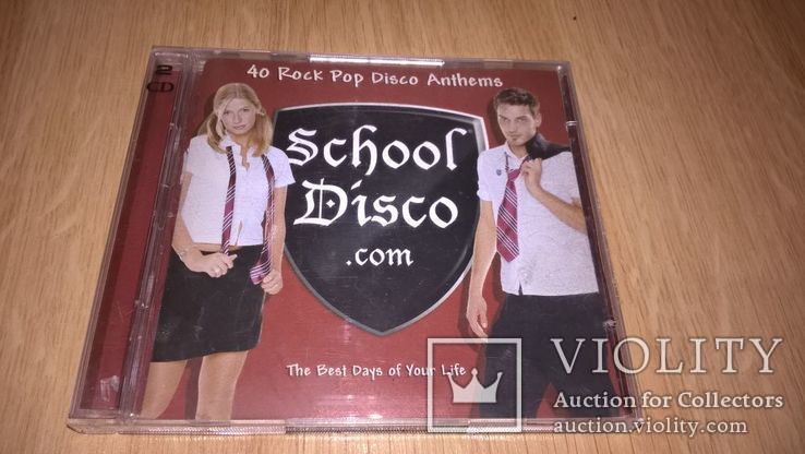 V. A. Fantastic Disco (School Disco) 2001. (1CD).Буклет (2ст) England., фото №3