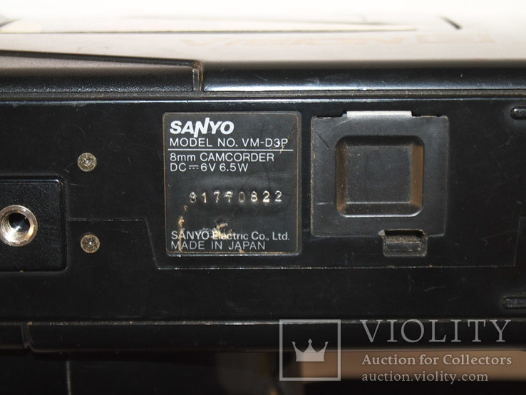 Видеокамера SANYO VM-D3P.  Япония., фото №11