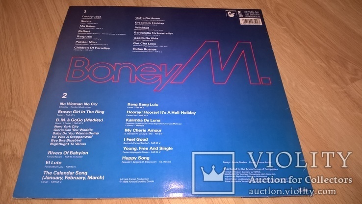Boney M (32 Superhits. Non Stop Digital Remix) 1986. (LP). 12. Vinyl. Пластинка. Germany., фото №6