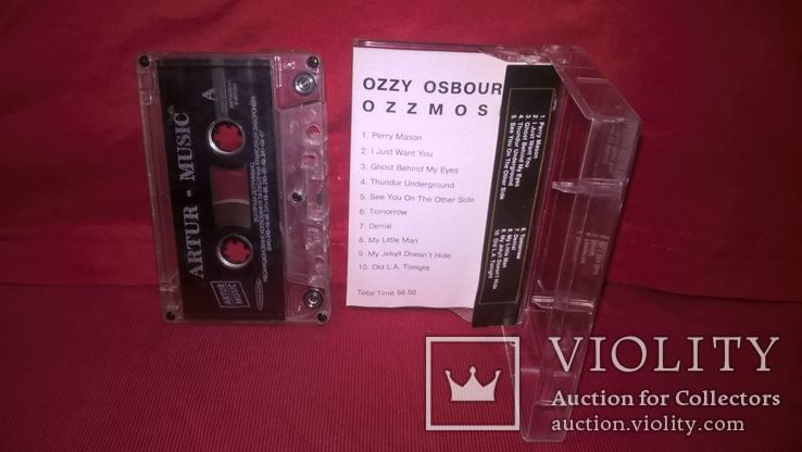 Ozzy Osbourne (Ozzmosis) 1995.AU. Кассета., фото №3