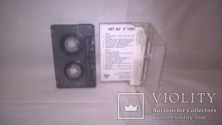 V.A.European Discothek (Hits) 1997. AU. Кассета., фото №3