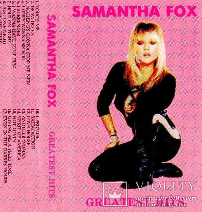 Samantha Fox (Greatest Hits) 1996.AU. Кассета., фото №8