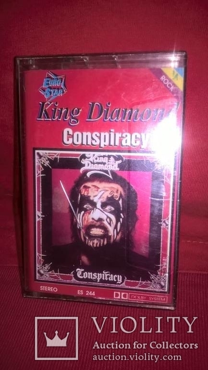 King Diamond (Conspiracy) 1989.AU. Кассета., фото №4