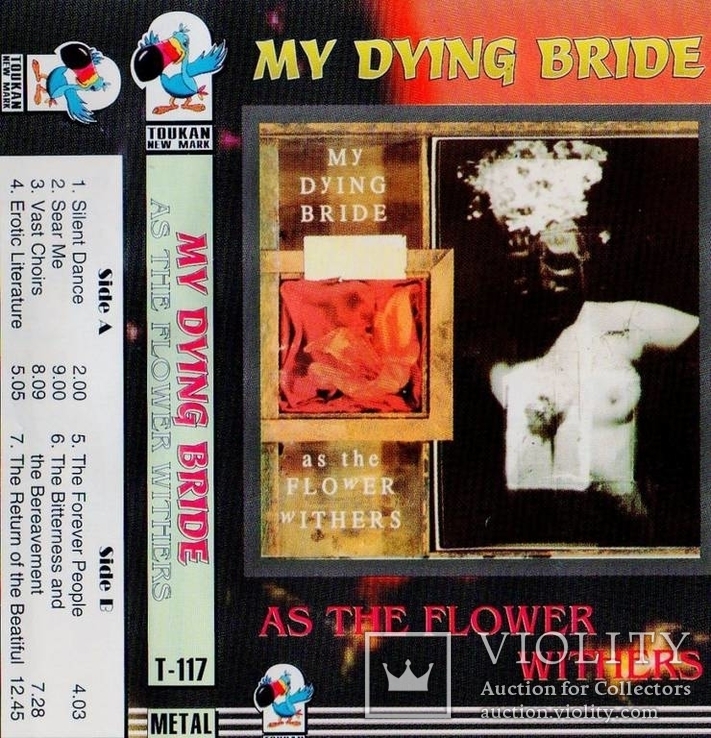 My Dying Bride (As The Flower Withers)1992.AU. Кассета., фото №2