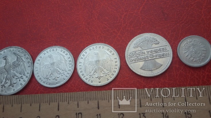 Подборка монет Германии., фото №5