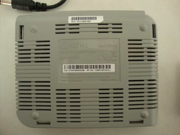 Маршрутизатор ADSL2+Брандмауэр RT-104, фото №8