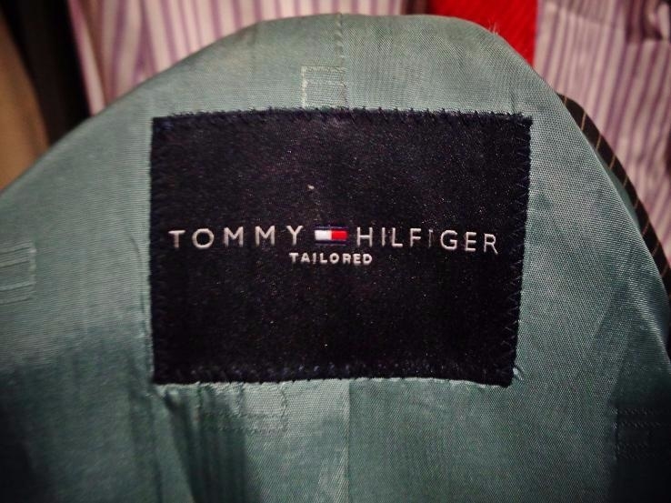 Пиджак блейзер Tommy Hilfiger шерсть Super S120, фото №6