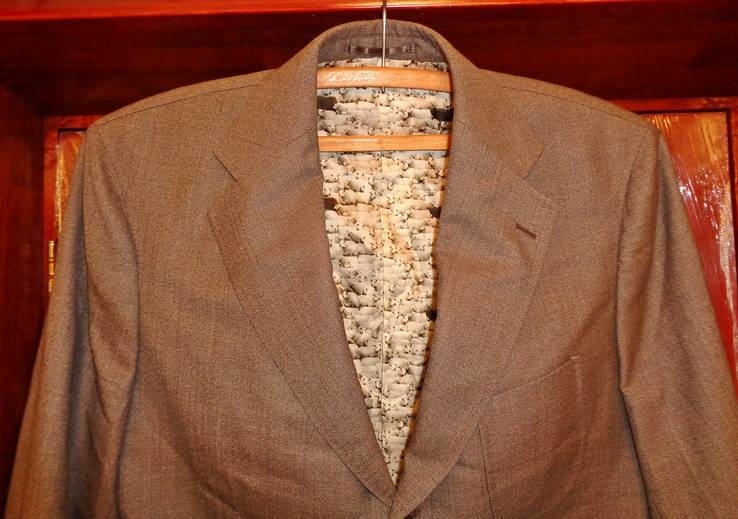Редкий дорогой пиджак блейзер серый Нидерланды, фото №3