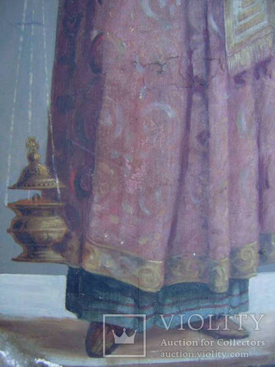 Пара икон Св.Лаврентий и Стефан, фото №4