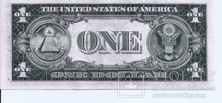 1 доллар США 1935-B Silver Certificate 2шт. Подряд 6891 D - 6892 D (141), фото №3