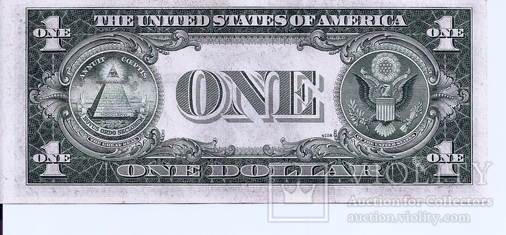 1 доллар США 1935-B Silver Certificate 2шт. Подряд 6891 D - 6892 D (141), фото №5