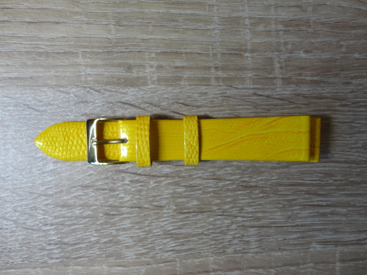 Ремешок для женских часов Bandco (желтый), фото №2