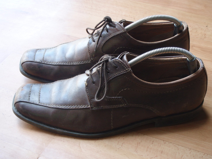 Туфлі коричневі 44 розмір. 811 лот., photo number 2