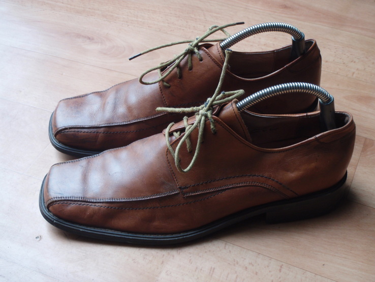 Туфлі коричневі 44 розмір.821лот., фото №2