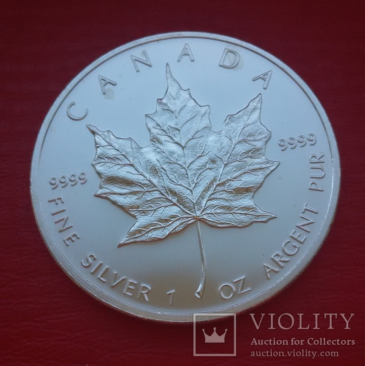 5 $  2007 Канада, унцовка., фото №6