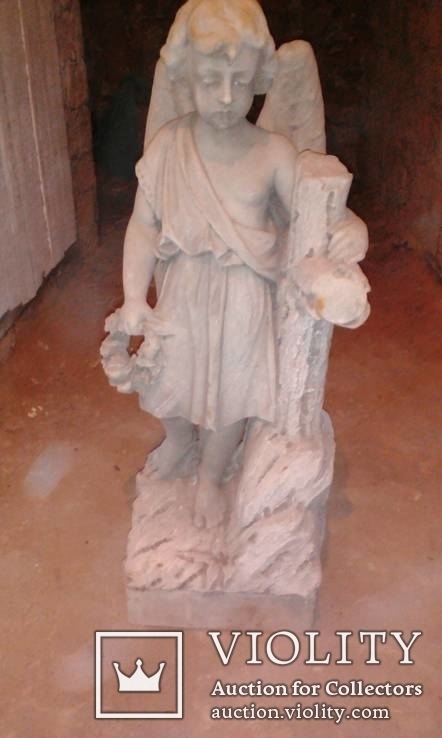 Культовая скульптура из камня Ангел, фото №3