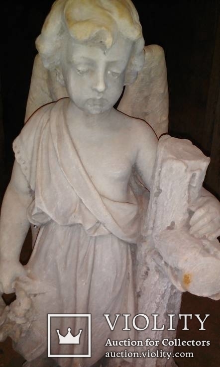 Культовая скульптура из камня Ангел, фото №4